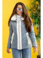 Демисезонная Куртка голубая