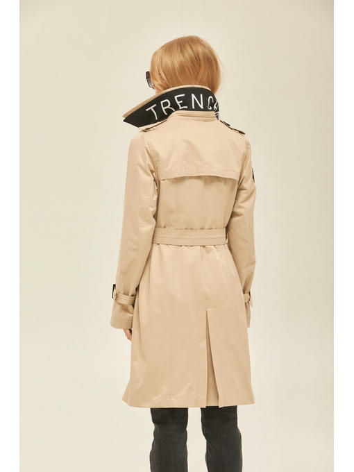 Демисезонный тренч бежевый — изображение 4