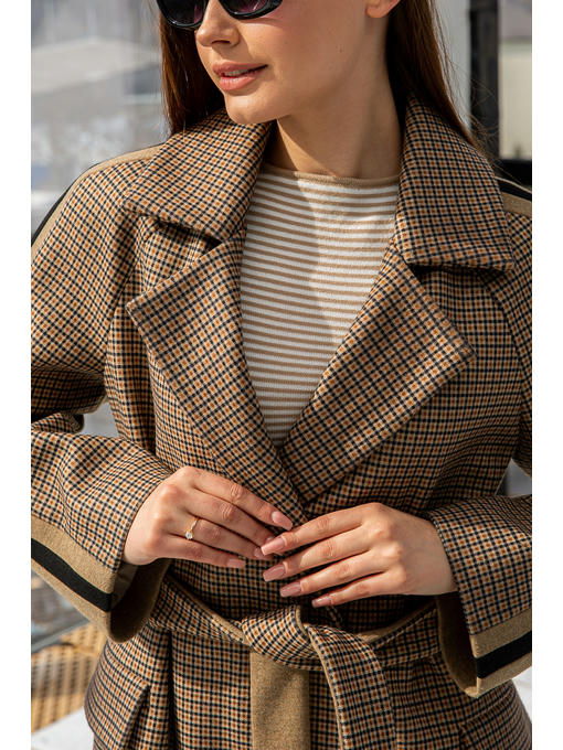 Демисезонное Пальто кемел — изображение 5