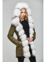 Зимняя парка Хаки