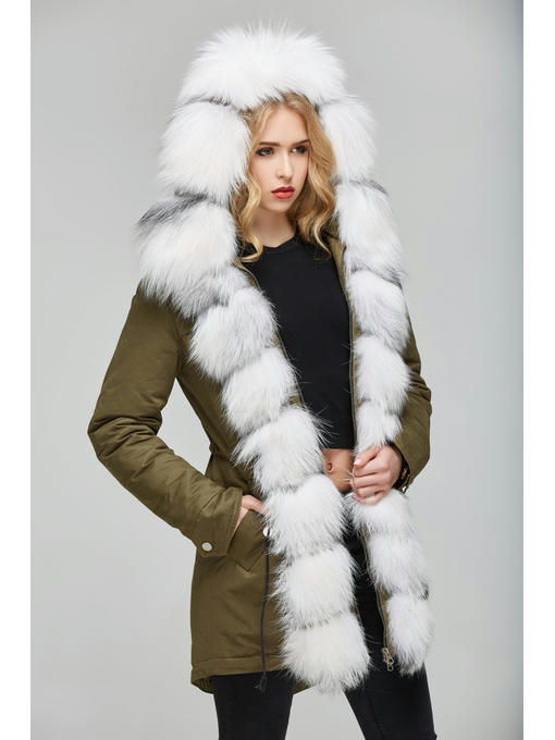 Зимняя парка Хаки