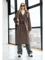Демисезонное Пальто капучино