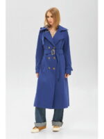 Демисезонный тренч электрик