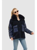 Зимняя куртка синий