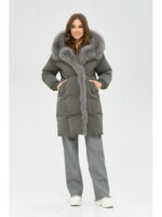 Зимняя куртка серая