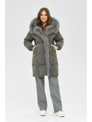 Зимняя куртка серая