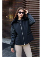 Зимняя куртка черная