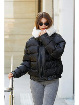 Зимняя куртка черная