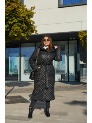 Плащ черный