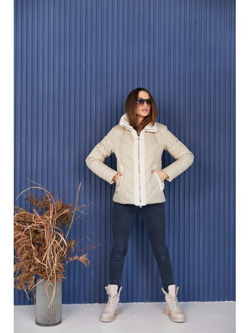 Демисезонная Куртка бежевая — изображение 6