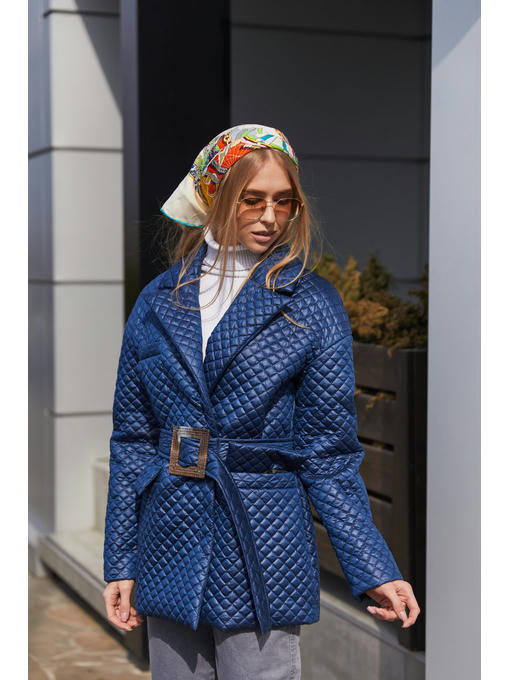 Демисезонная Куртка синяя — изображение 4