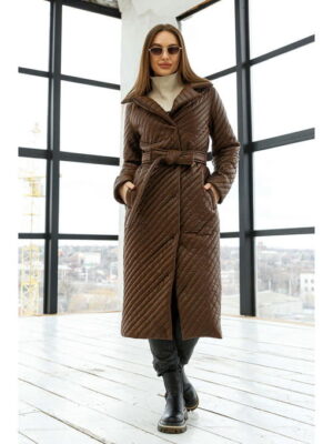 Демисезонный Плащ шоколад