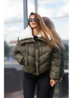 Зимняя куртка хаки