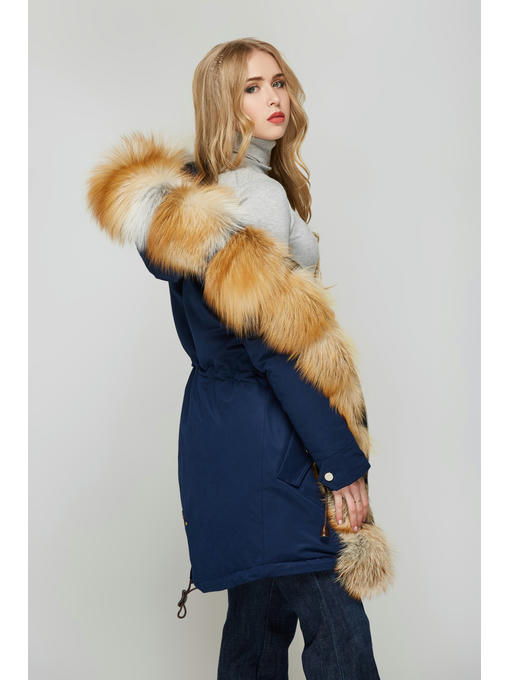 Зимняя парка Синяя — изображение 2