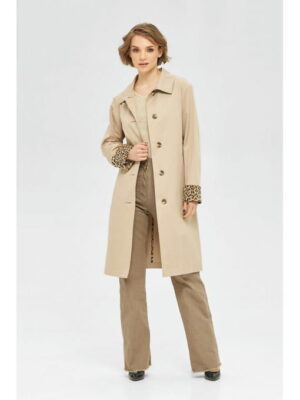 Демисезонный Плащ бежевый