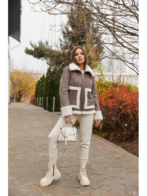 Дубленка капучино — изображение 4