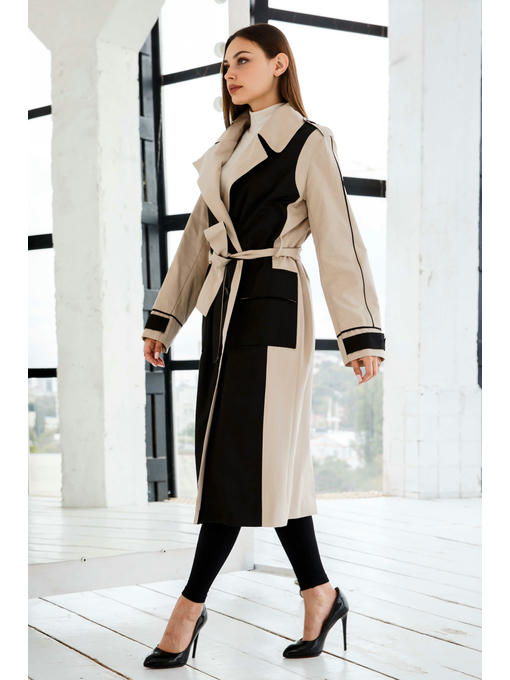 Демисезонный Тренч бежевый — изображение 3