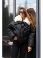 Зимняя куртка черная