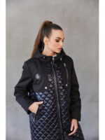 Плащ черный