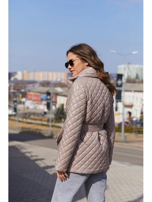 Демисезонная Куртка капучино — изображение 3