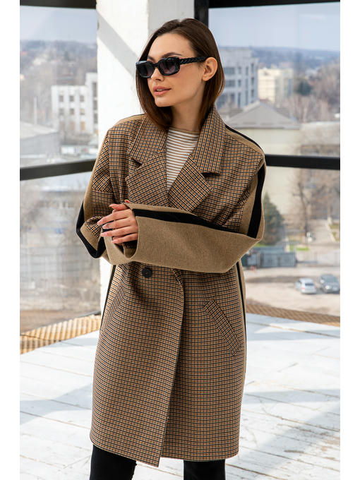 Демисезонное Пальто кемел — изображение 3