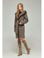 Демисезонное пальто капучино