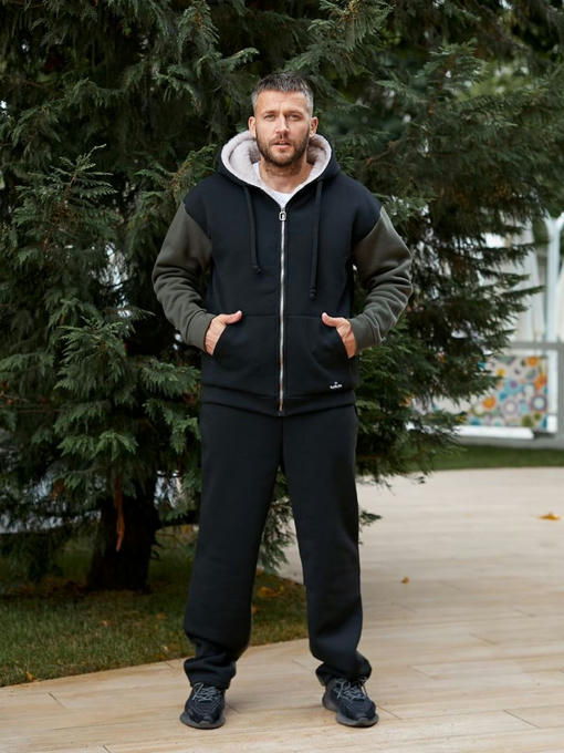 Теплый мужской костюм