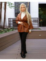 Кожаный жакет