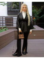 Кожаный жакет