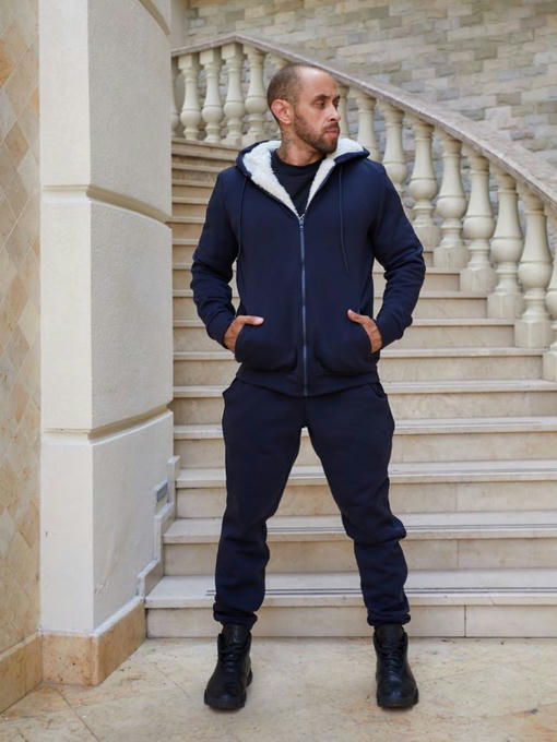 Теплый мужской костюм