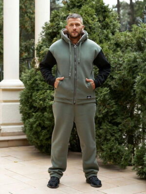 Теплый мужской костюм