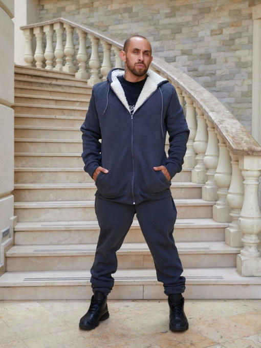 Теплый мужской костюм