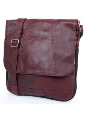 Женская кожаная мини-почтальонка TUNONA