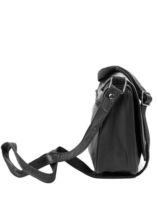 Женская кожаная мини-почтальонка TUNONA — изображение 5