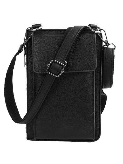 Мужская кожаная мини-сумка "TuNoNа" — изображение 2