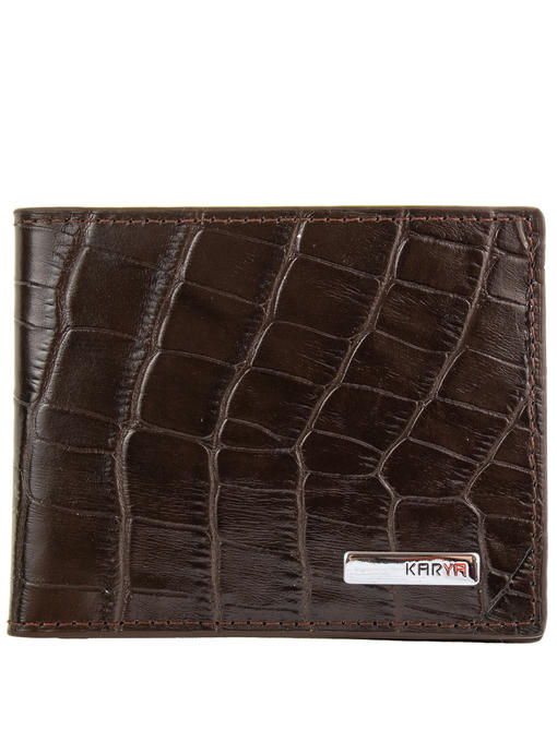 Мужское кожаное портмоне KARYA — изображение 3