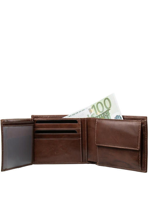 Кожаный мужской кошелек REDBRICK — изображение 6