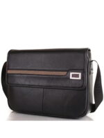 Мужская сумка-почтальонка из качественного кожезаменителя BONIS