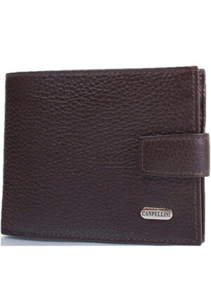Мужской кожаный кошелек CANPELLINI