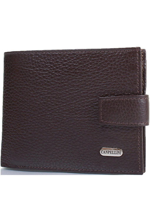 Мужской кожаный кошелек CANPELLINI