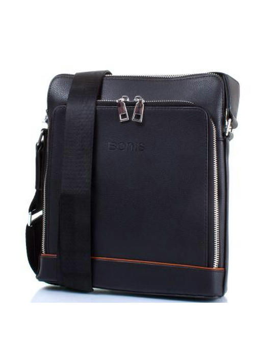 Сумка-планшет мужская из качественного кожезаменителя BONIS