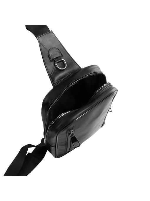 Мужская кожаная сумка-рюкзак "TuNoNа" — изображение 7