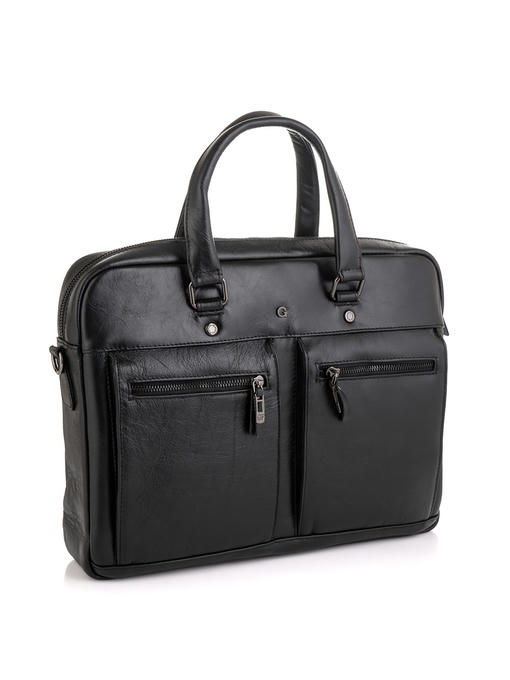 Мужской кожаный портфель GIORGIO FERRETTI — изображение 2