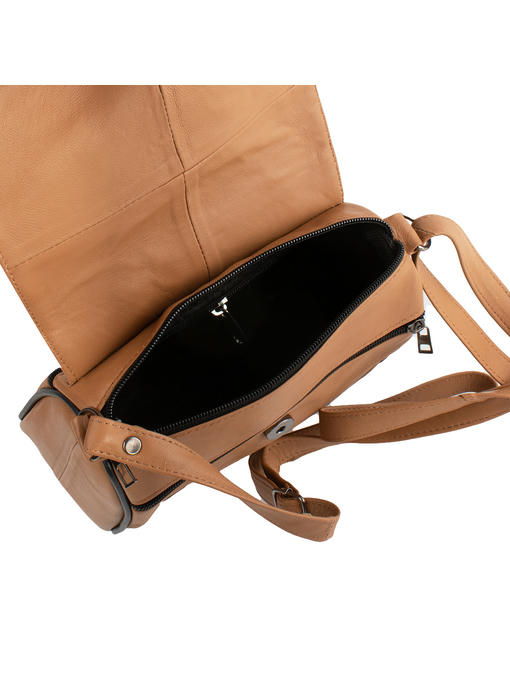 Женская кожаная мини-почтальонка "TuNoNа" — изображение 7