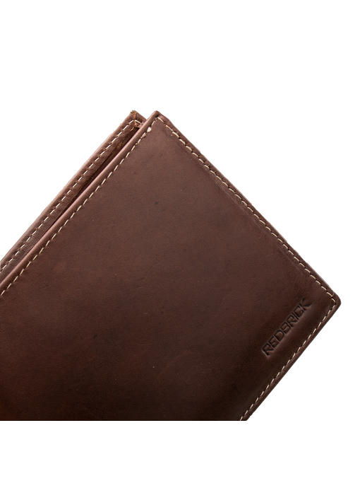 Кожаный мужской кошелек REDBRICK — изображение 7