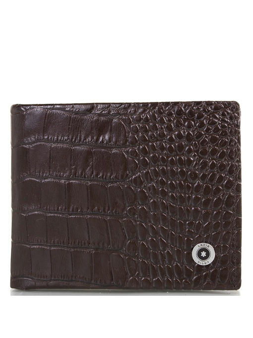 Кожаный мужской кошелек с зажимом для купюр KARYA — изображение 2