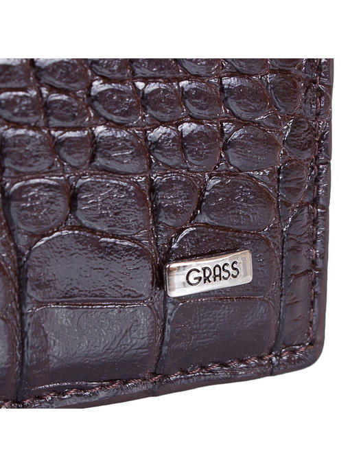 Зажим для купюр мужской кожаный GRASS — изображение 6
