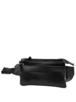 Сумка поясная кожаная