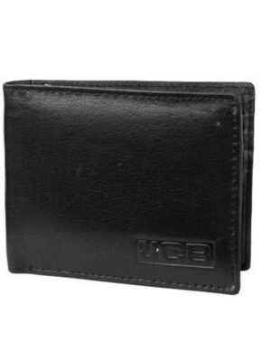 Набор мужской кожаный кошелек и брелок JCB