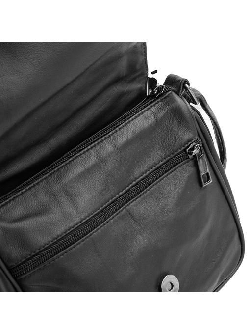 Женская кожаная мини-почтальонка TUNONA — изображение 7